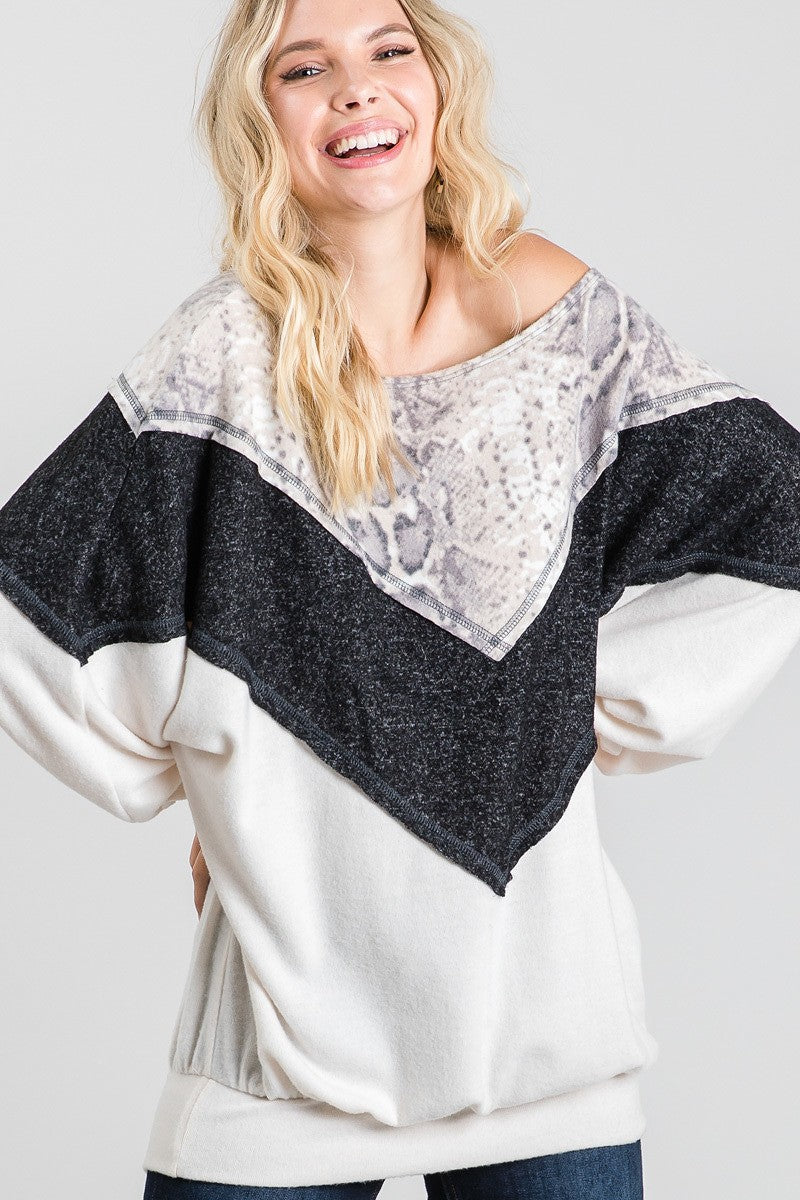 Oversized Sweater (White)