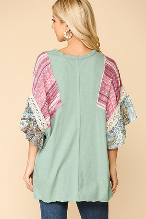 Crochet Detail Top